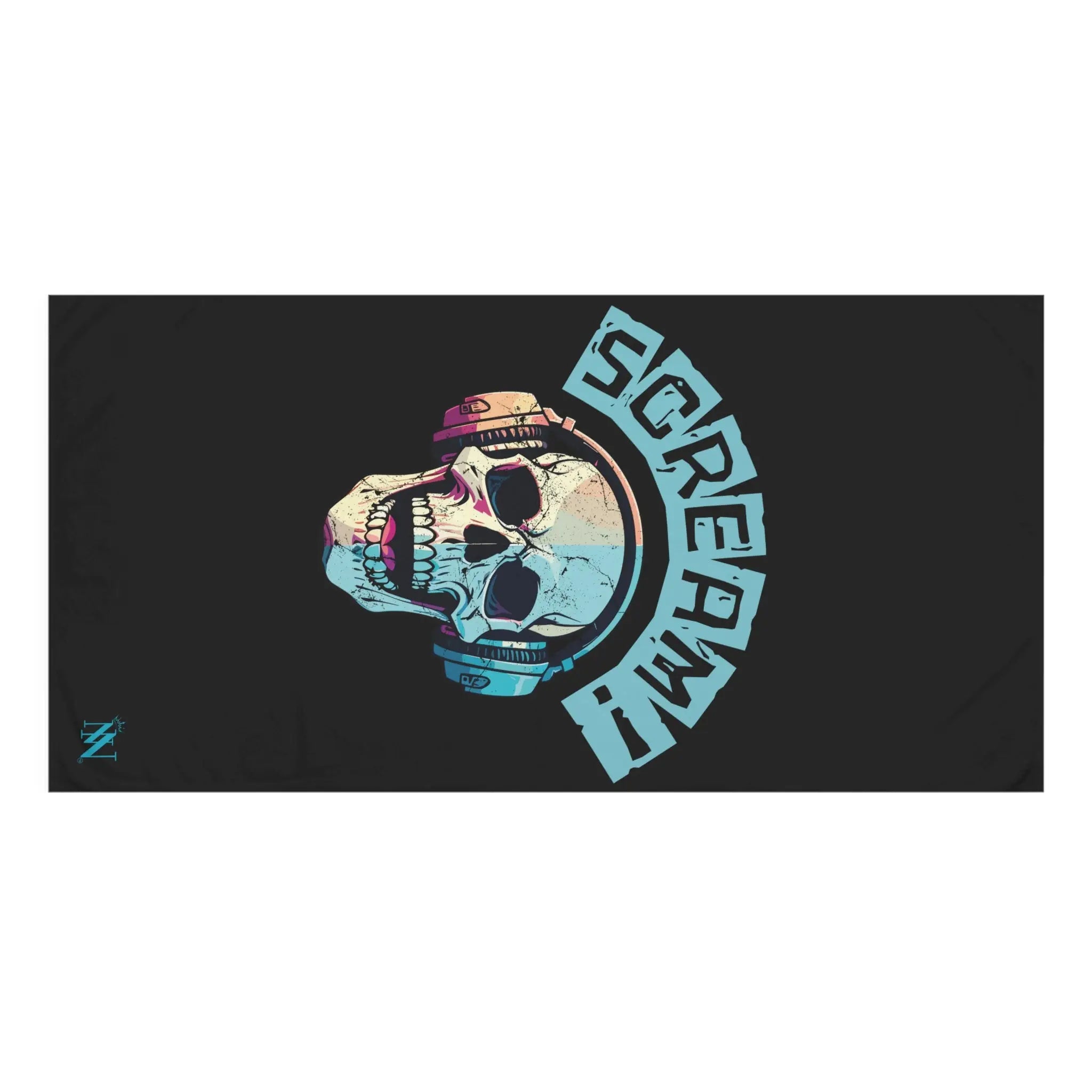 Scream! Skull Headphones | Mix & Match XL Fun-Flirty Lovers’ Towels