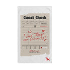Good Things Are Cumming! Vintage Guest Check | Mix & Match Original Fun-Flirty Lovers’ Towels