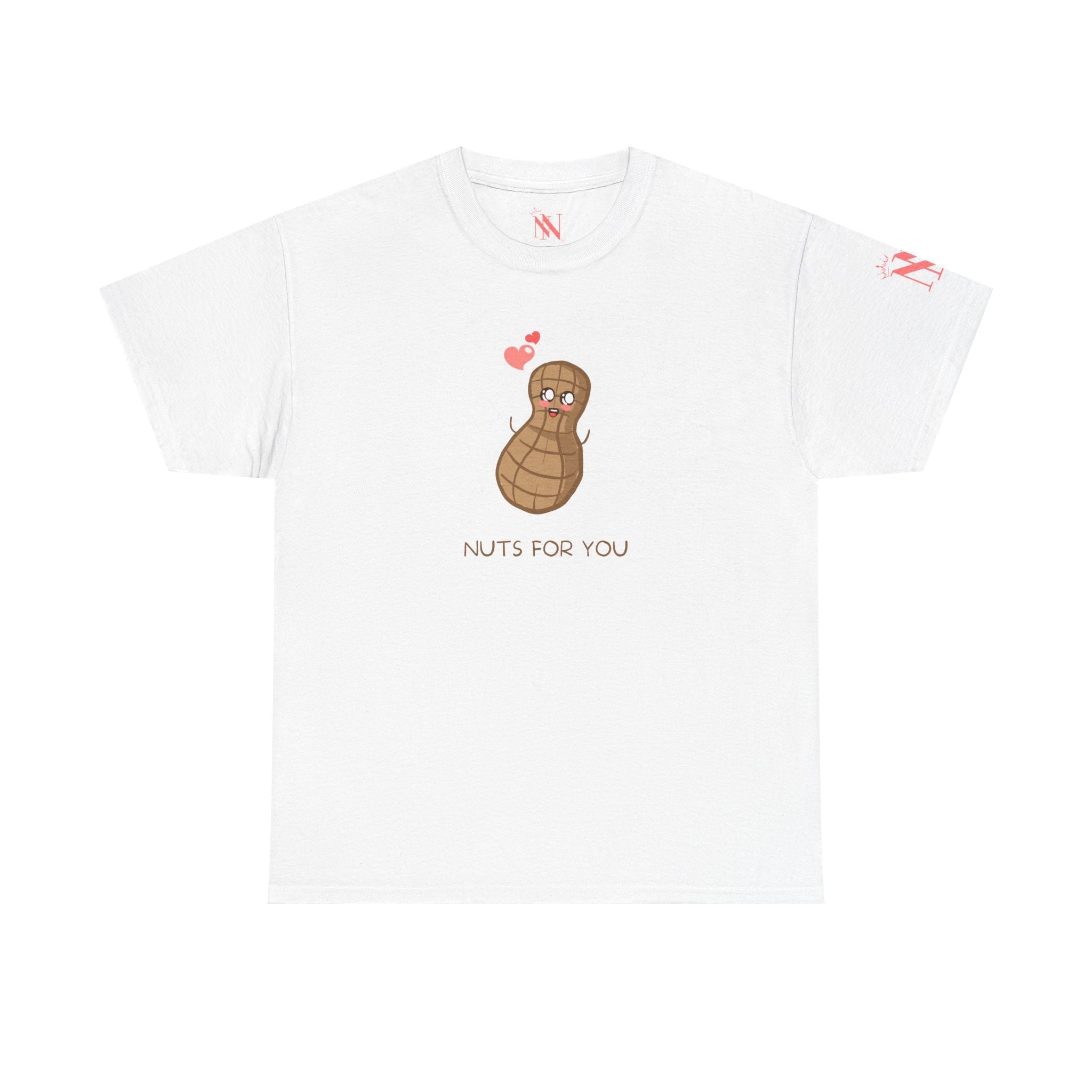 Nuts for You | Mix & Match Cotton Unisex Fun-Flirty Lovers’ T-Shirts