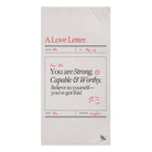 A Love Letter to Myself | Mix & Match XL Fun-Flirty Lovers’ Towels