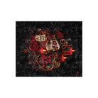 Fangs for the Memories Skull | Nectar Napkins Fun-Flirty Lovers’ Crushed Velvet Blankets