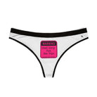 Warning: Used Dirty Sex Toys | Mix & Match Women’s Fun-Flirty Lovers’ Thongs