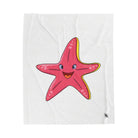 Happy Pink Starfish Sex Blanket