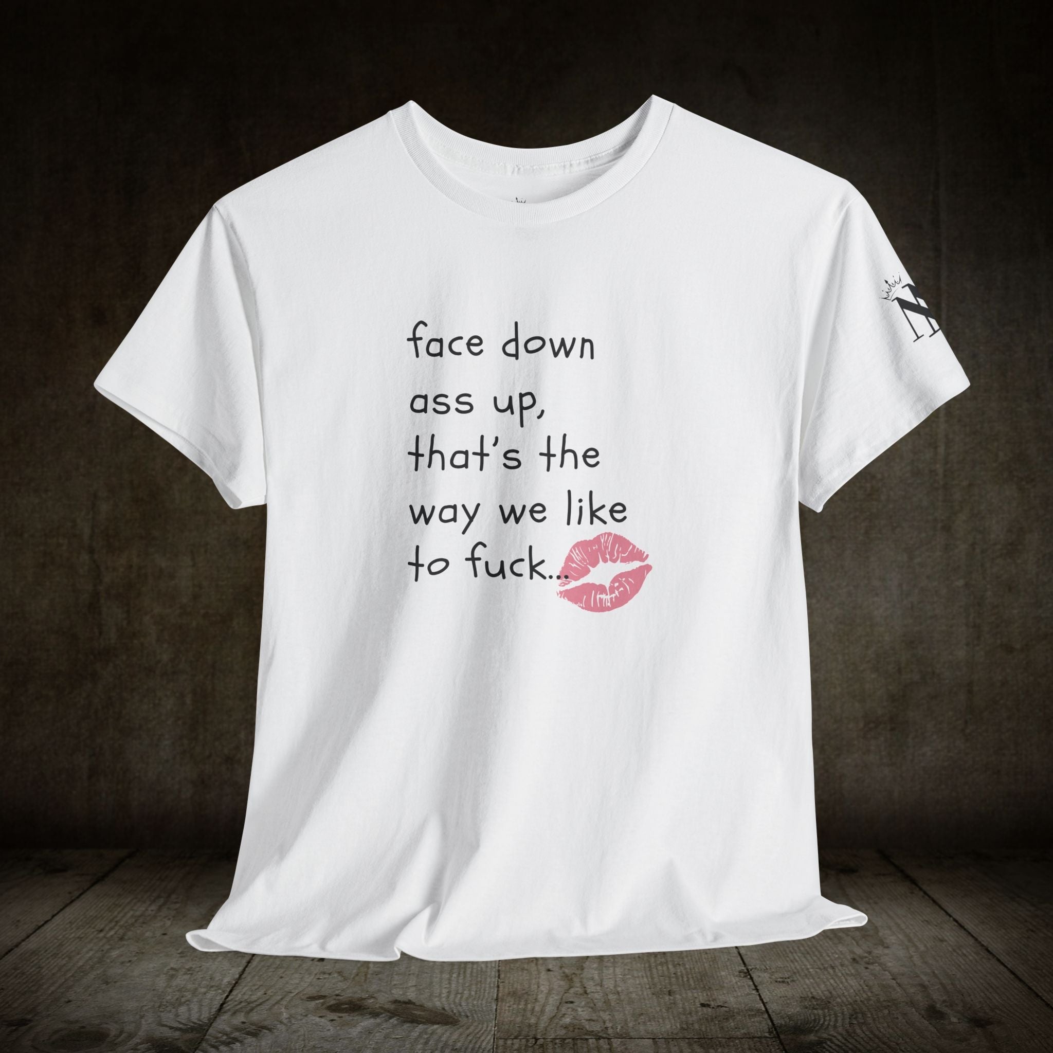 Ass Up | Mix & Match 100% Cotton Unisex Fun-Flirty Lovers’ Tees