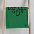 Thanks for the ’D’ Green | Mix & Match Classic Fun-Flirty Lovers’ Towels