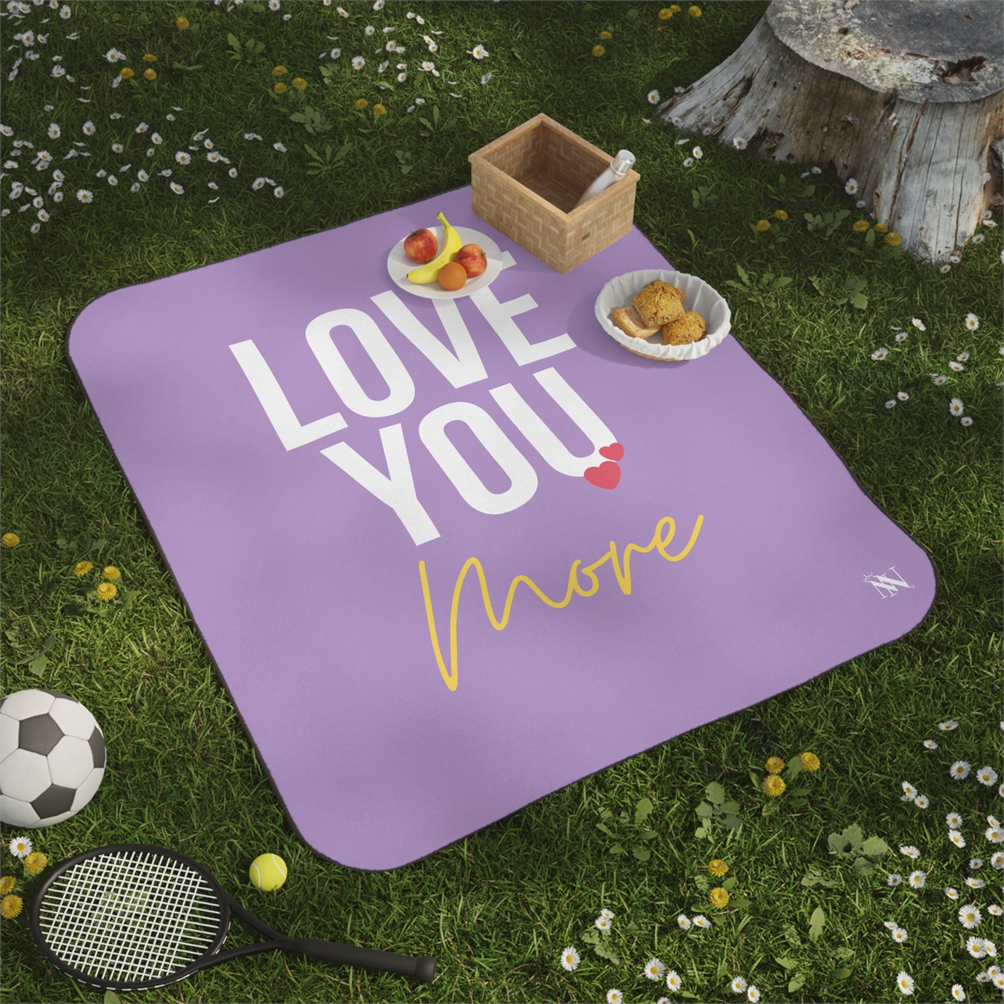 Love You More | Mix Match Fun-Flirty Lovers’ Water-Resistant Blankets