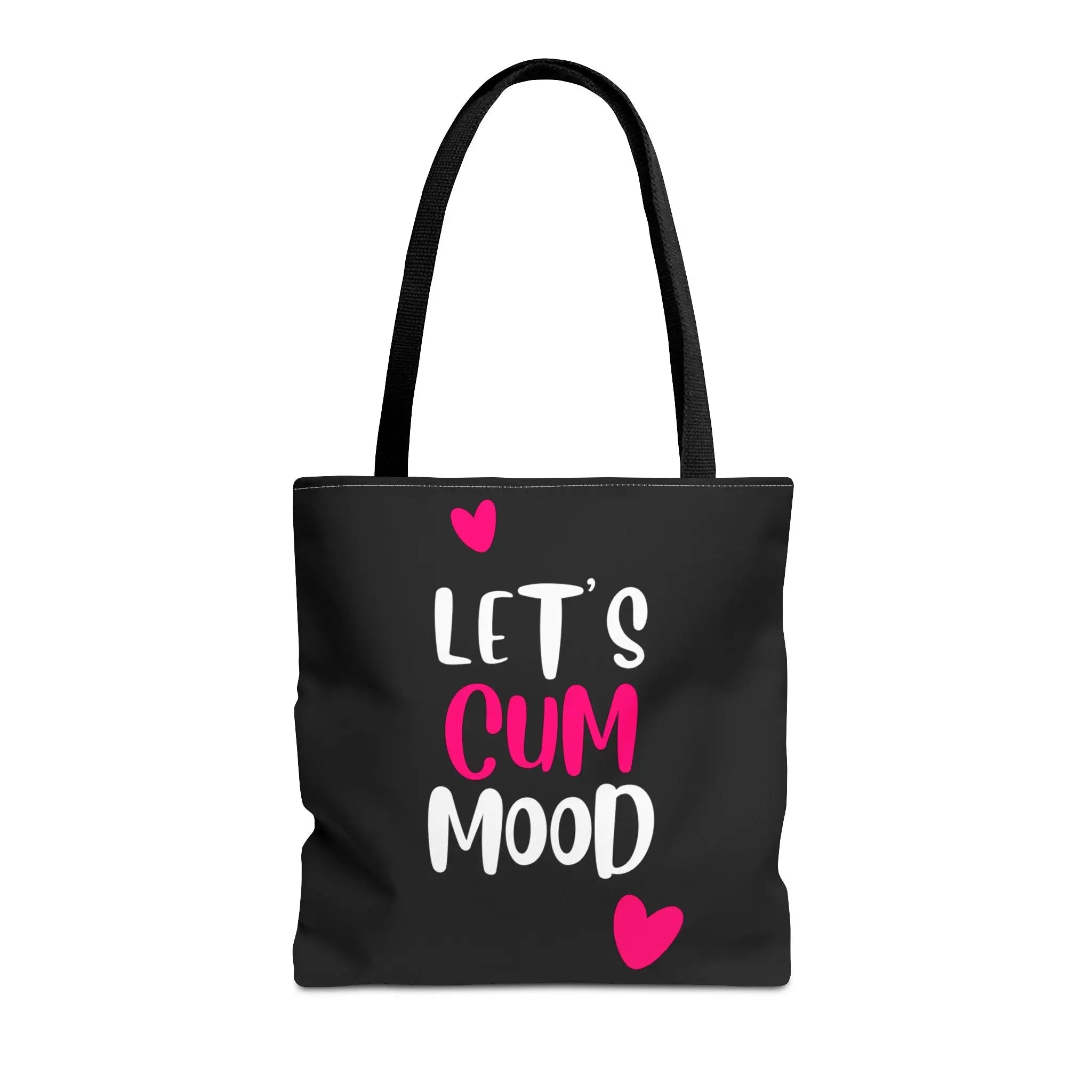 Let’s Cum Mood Hearts Tote Bag