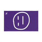 Mehr Emoji Purple | Mix & Match Classic Fun-Flirty Lovers’ Towels