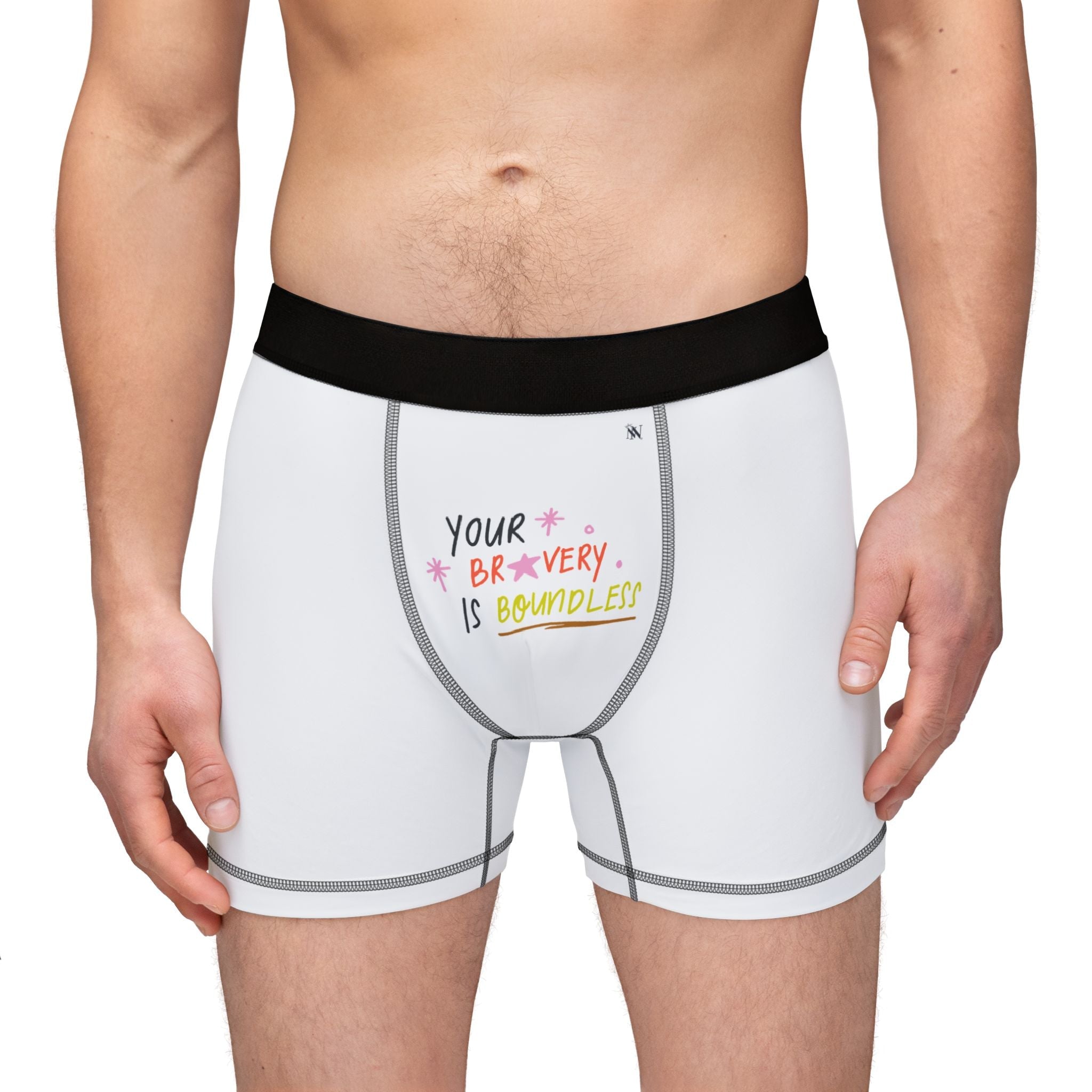 Your Bravery is Boundless | Mix & Match Men’s Fun-Flirty Lovers’ Boxer Briefs