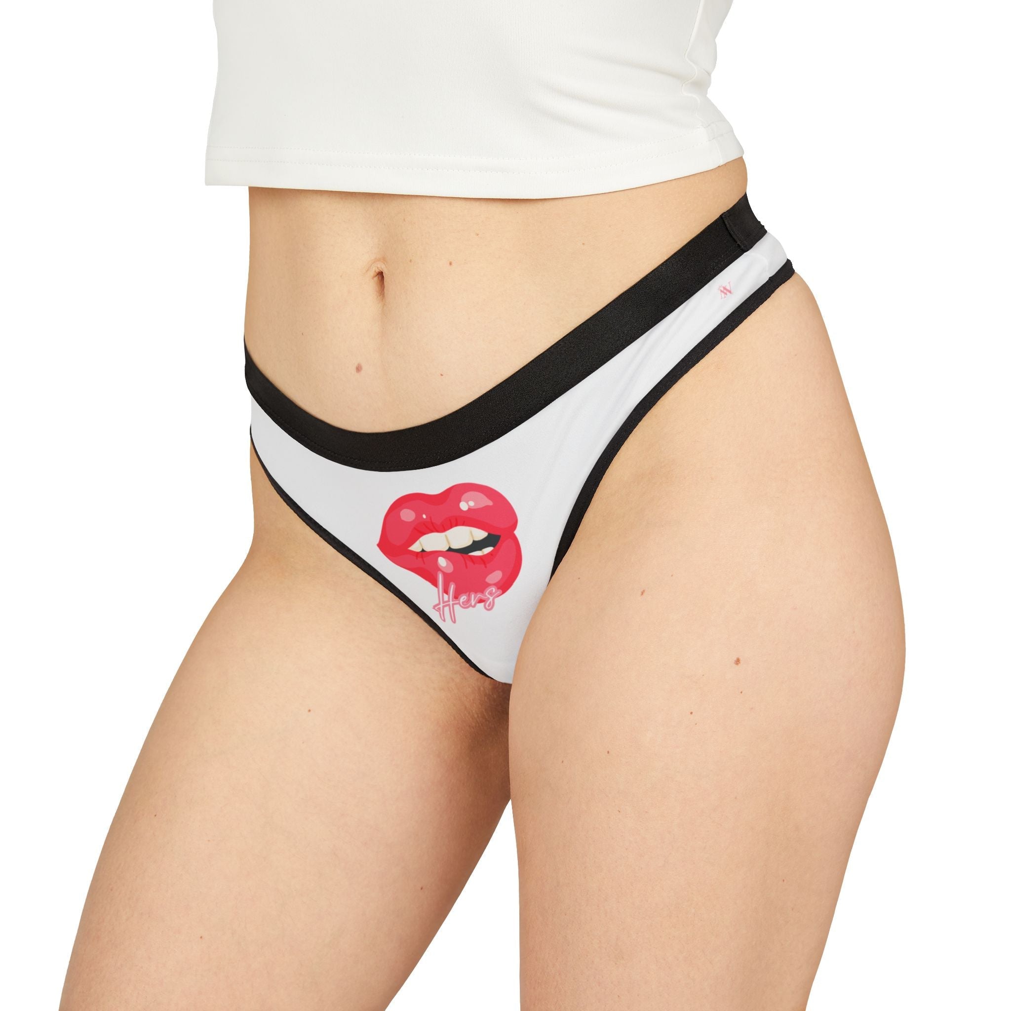 Hers Biting Lip Sex Gifts Lingerie Women’s Thong