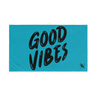 Good Vibes Bubble Print Teal | Mix & Match Classic Fun-Flirty Lovers’ Towels