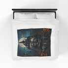 Scary Halloween Pumpkin Girls | Mix & Match Velveteen Fun-Flirty Lovers’ Blankets