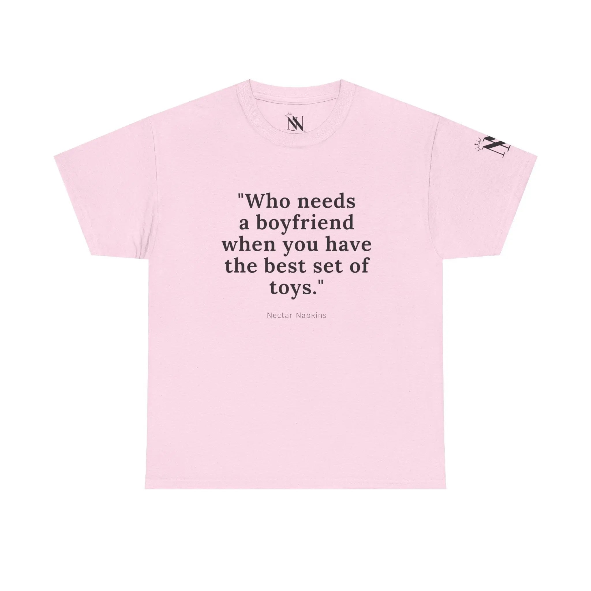 No Need Boyfriend? | Mix & Match 100% Cotton Unisex Fun-Flirty Lovers’ Tees
