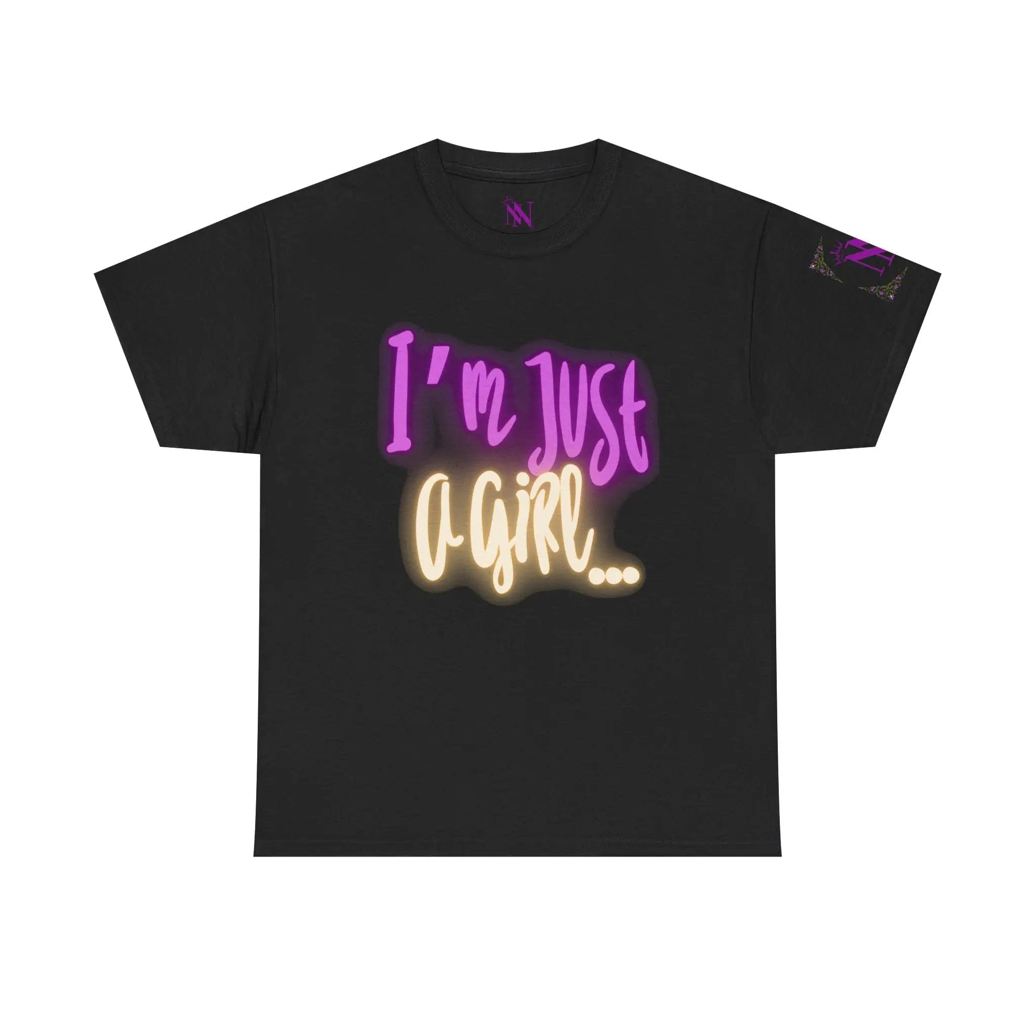 I’m Just a Girl | Mix & Match 100% Cotton Unisex Fun-Flirty Lovers’ Tees