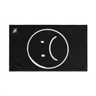Sad Emoji Black | Mix & Match Classic Fun-Flirty Lovers’ Towels