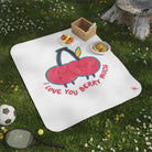 I Love You Berry Much | Mix Match Fun-Flirty Lovers’ Water-Resistant Blankets