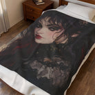 She is Darkness | Mix & Match Soft Fun-Flirty Lovers’ Blankets
