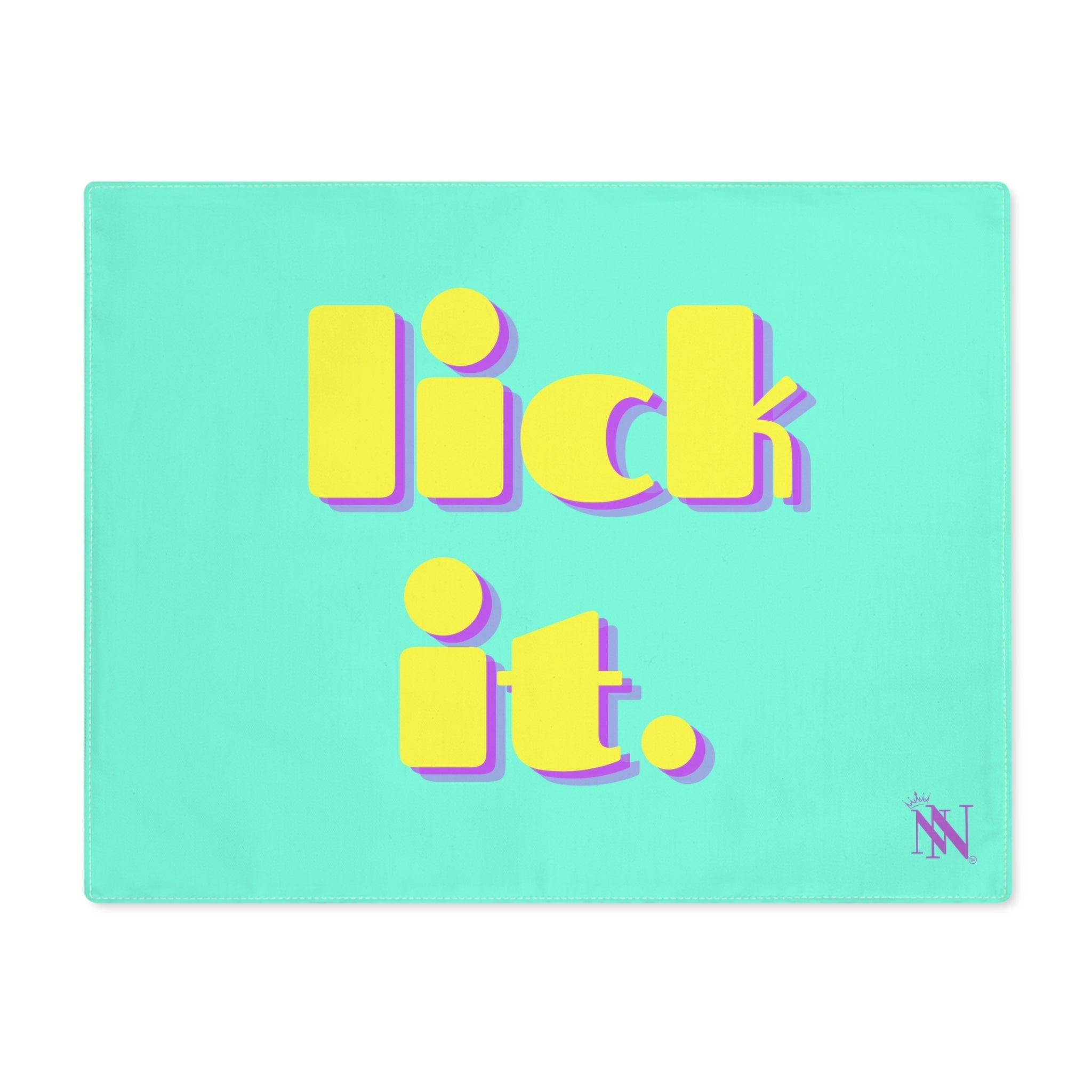lick it. | Mix & Match Playful Fun-Flirty Lovers’ Toy Mats