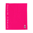 Nectar Napkins Brand Signature Pink | Nectar Napkins Fun-Flirty Lovers’ Blankets