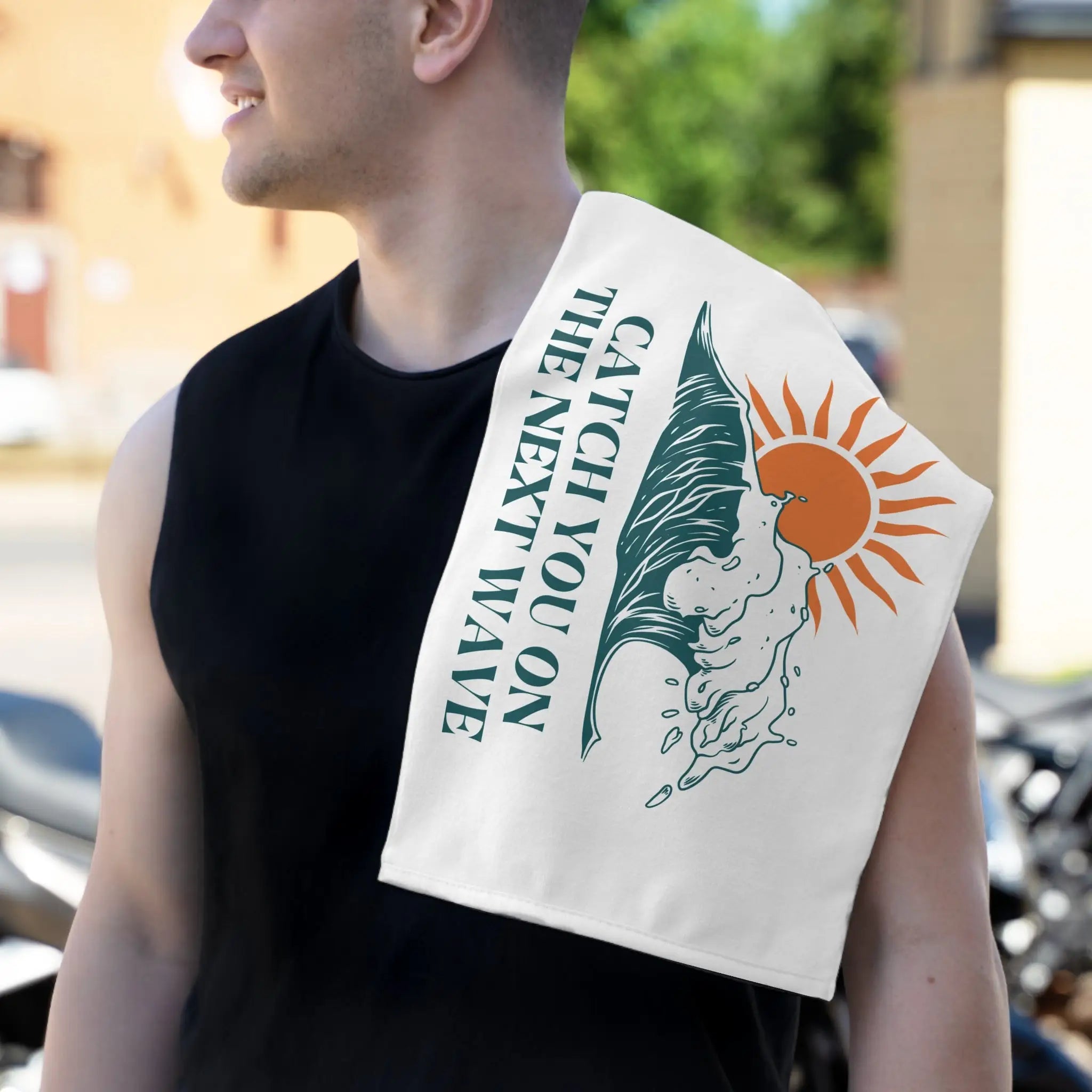 Catch You on the Next Wave Sex Towel