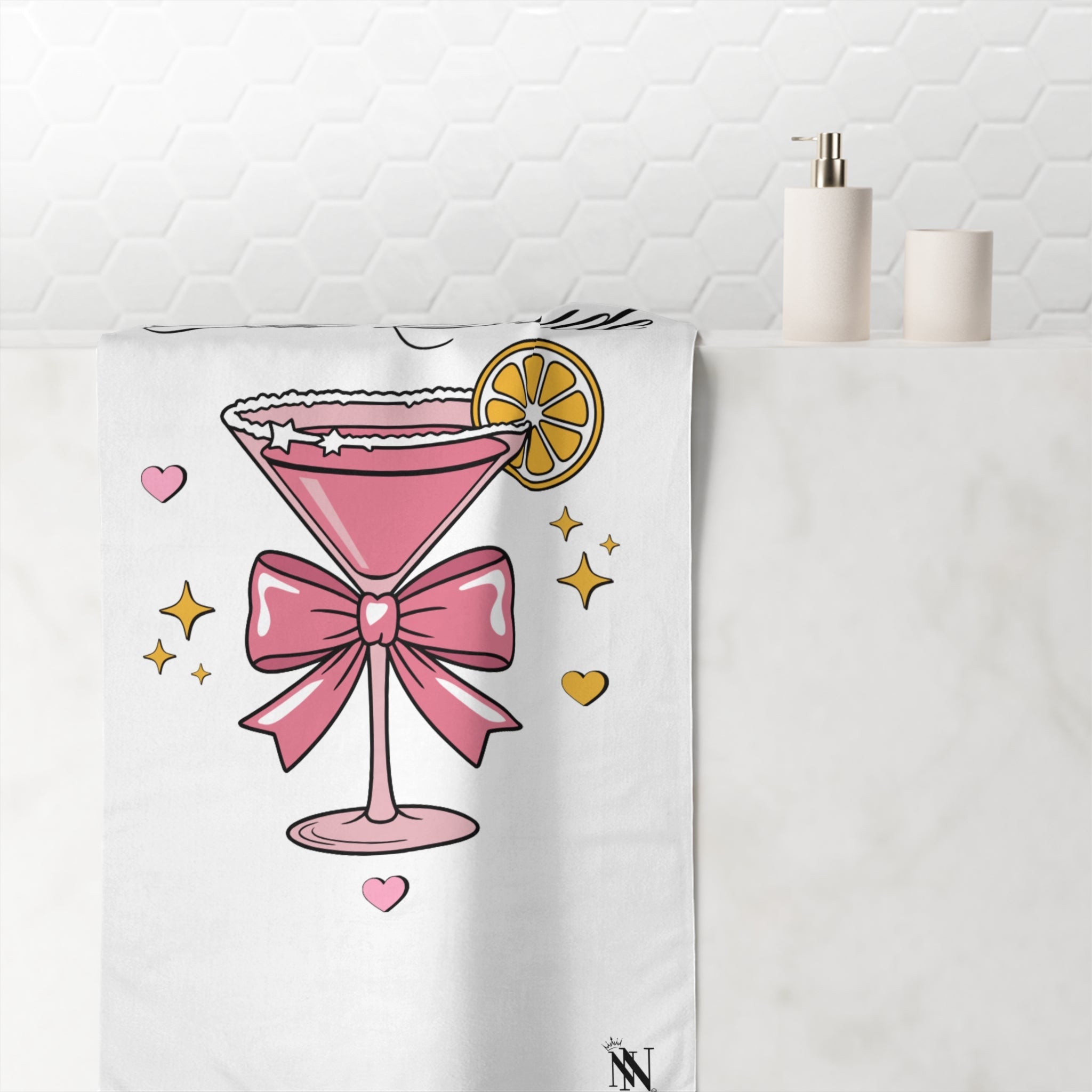 Partying With The Bride Naughty Beach Towel