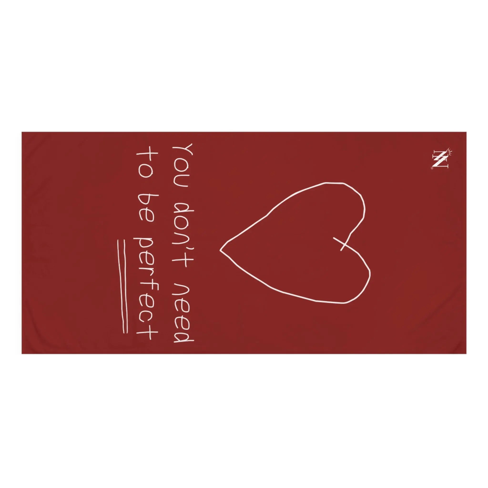 You Don’t Need to be Perfect Anal Play Sex Towel