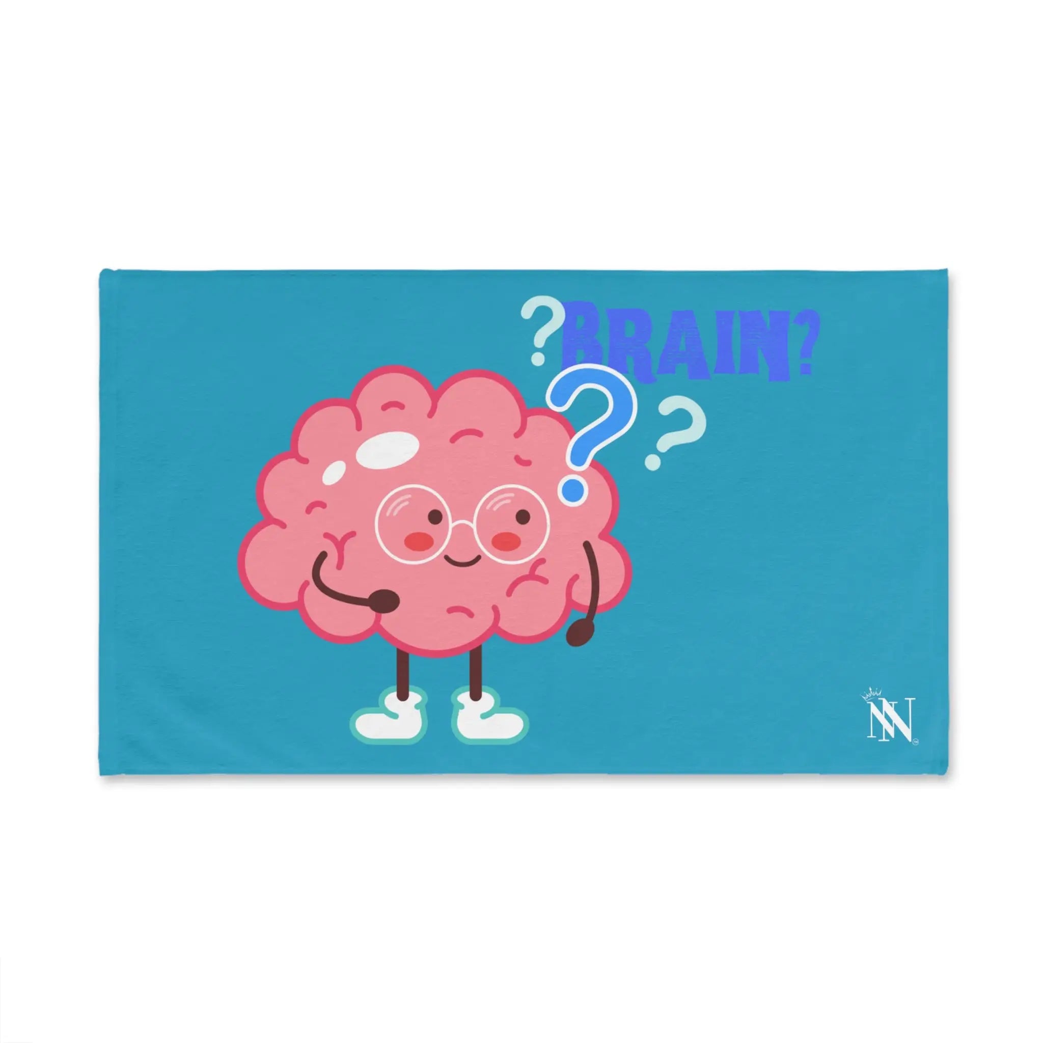Brain? Turquoise | Mix & Match Original Fun-Flirty Lovers’ Towels