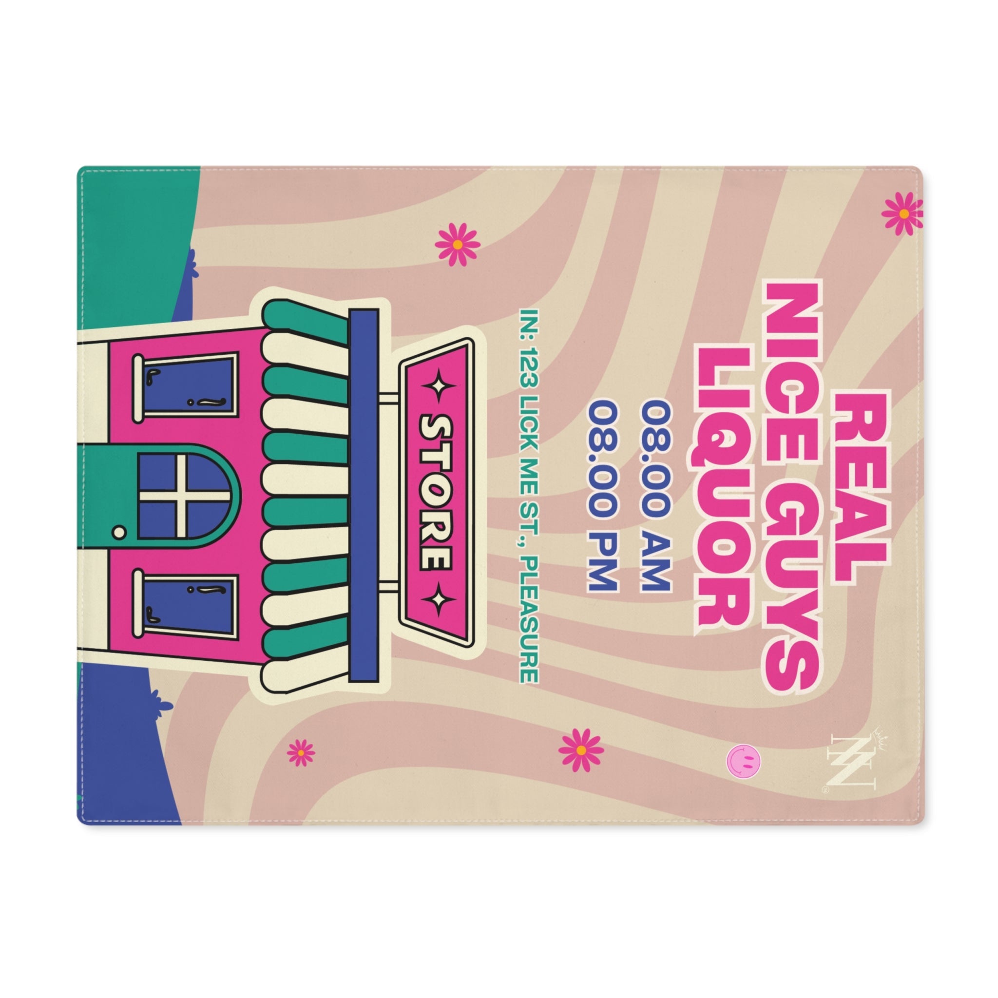 Real Nice Guys Liquor Store | Mix & Match Playful Fun-Flirty Lovers’ Toy Mats