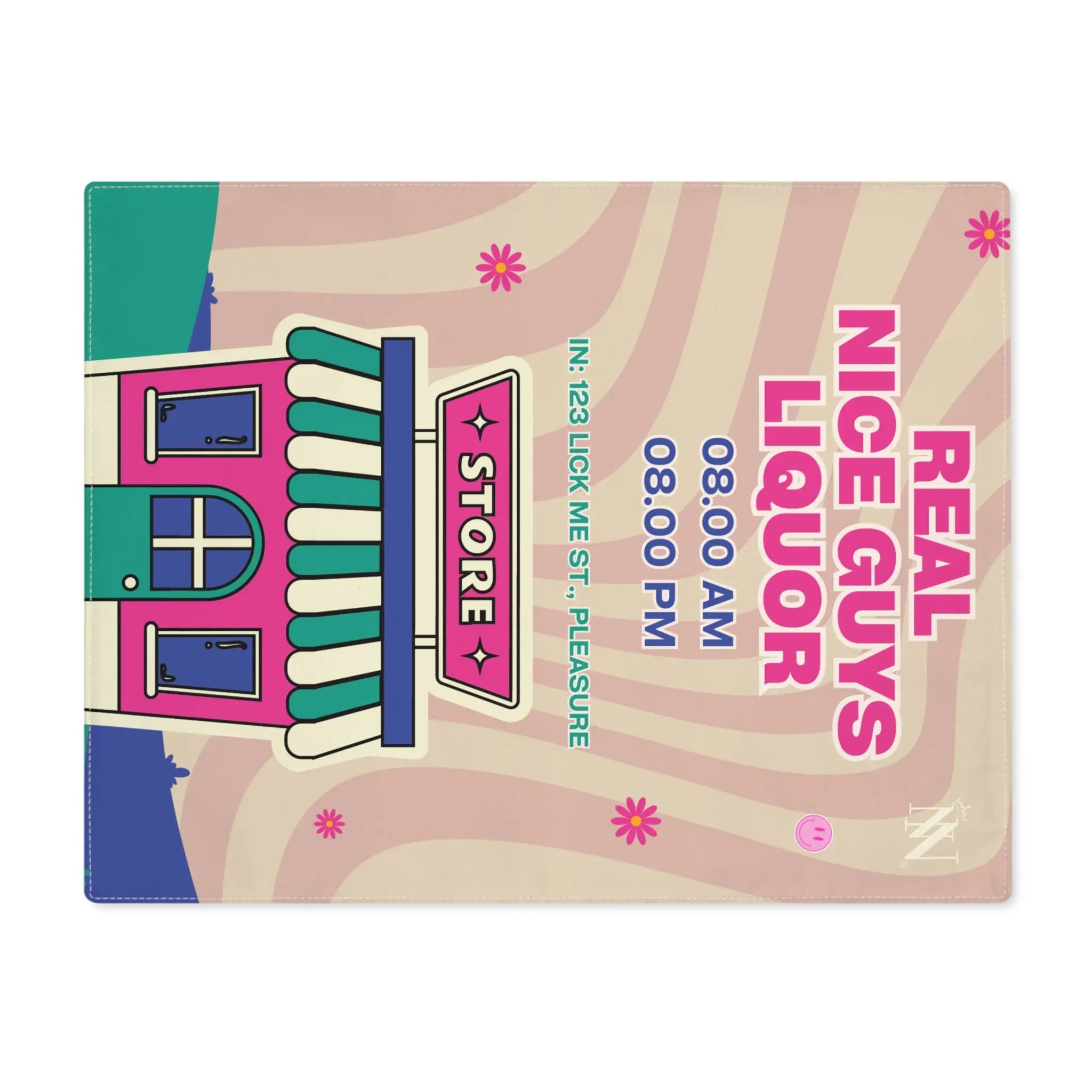Real Nice Guys Liquor Store | Mix & Match Playful Fun-Flirty Lovers’ Toy Mats