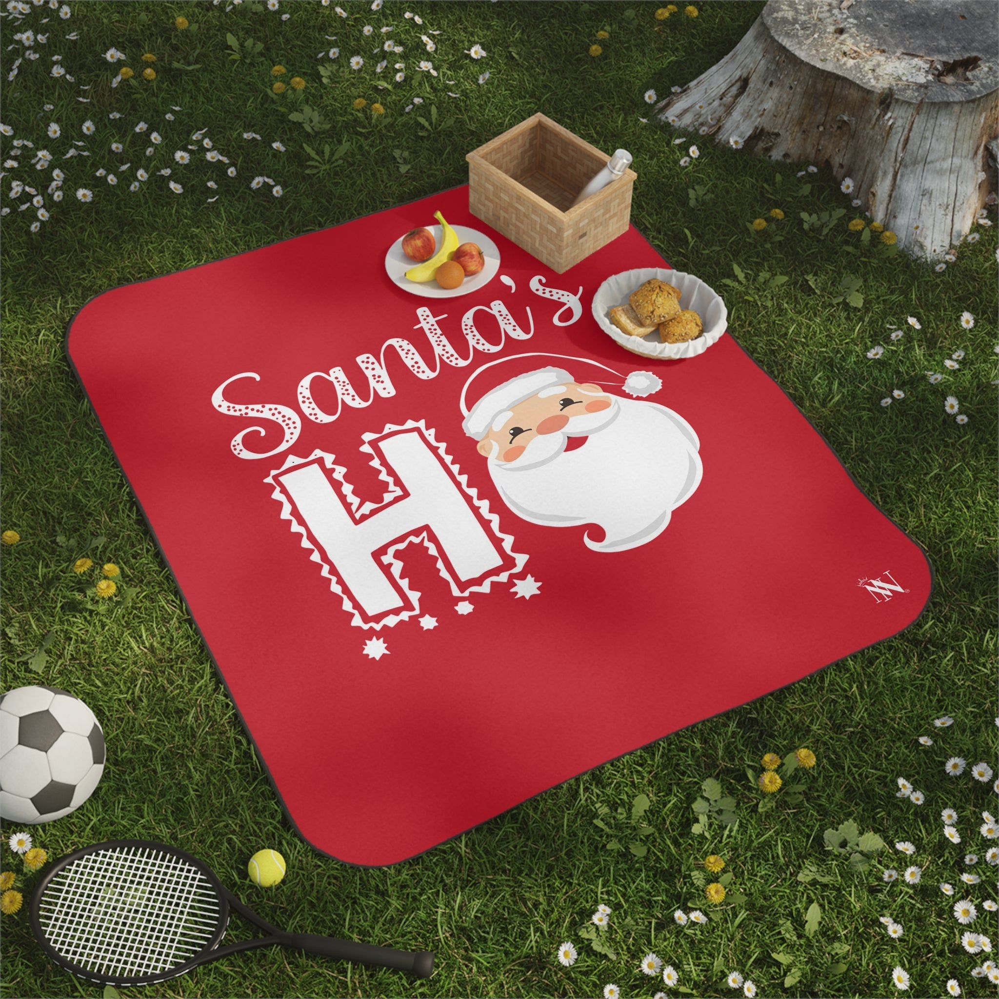 Santa’s Ho | Mix Match Fun-Flirty Lovers’ Water-Resistant Blankets