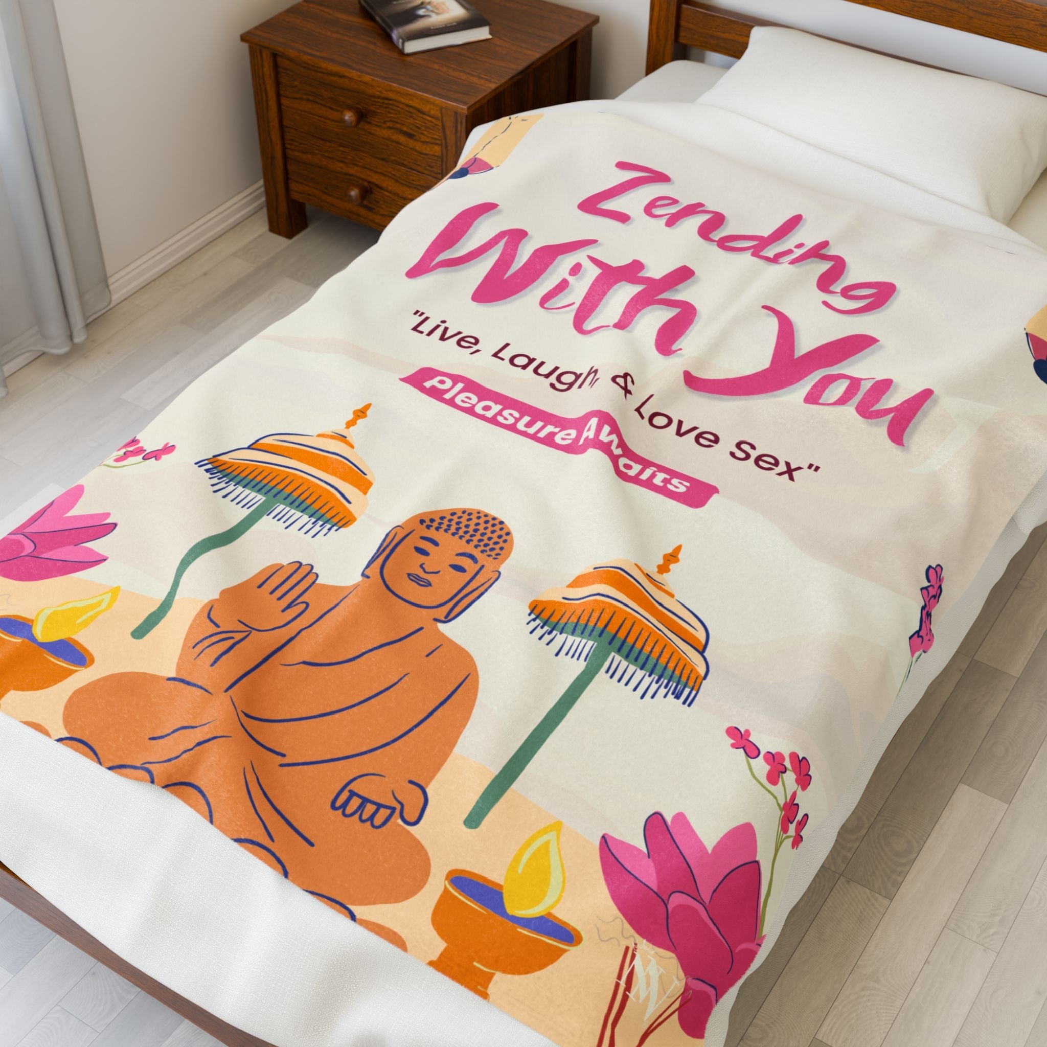 Zending With You | Mix & Match Fun-Flirty Lovers’ Blankets