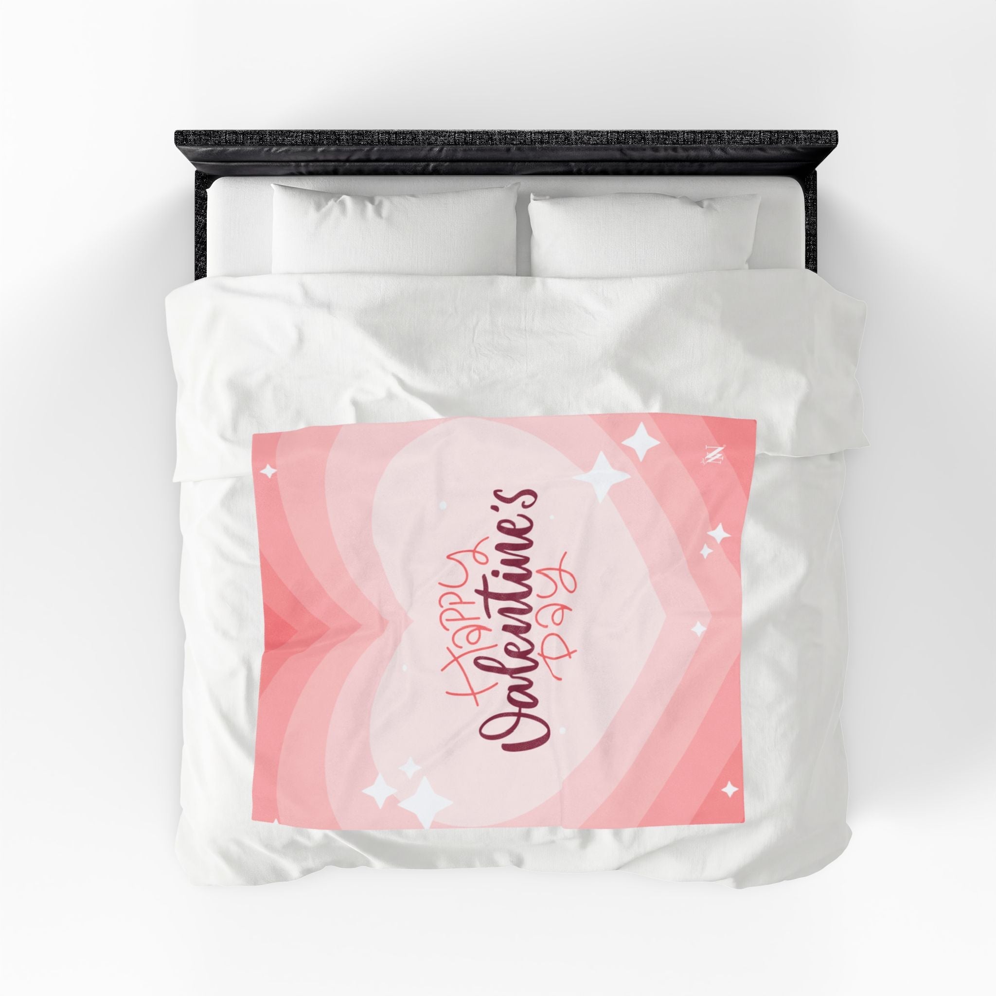 Happy Valentine’s Day Ombre Heart Romantic Sex Gifts Blanket