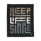 Keep Life Simple | Mix & Match Velveteen Fun-Flirty Lovers’ Blankets