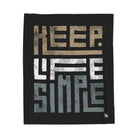 Keep Life Simple | Mix & Match Velveteen Fun-Flirty Lovers’ Blankets