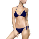 Navy Blue Strappy | Mix & Match Fun-Flirty Lovers’ String Bikinis