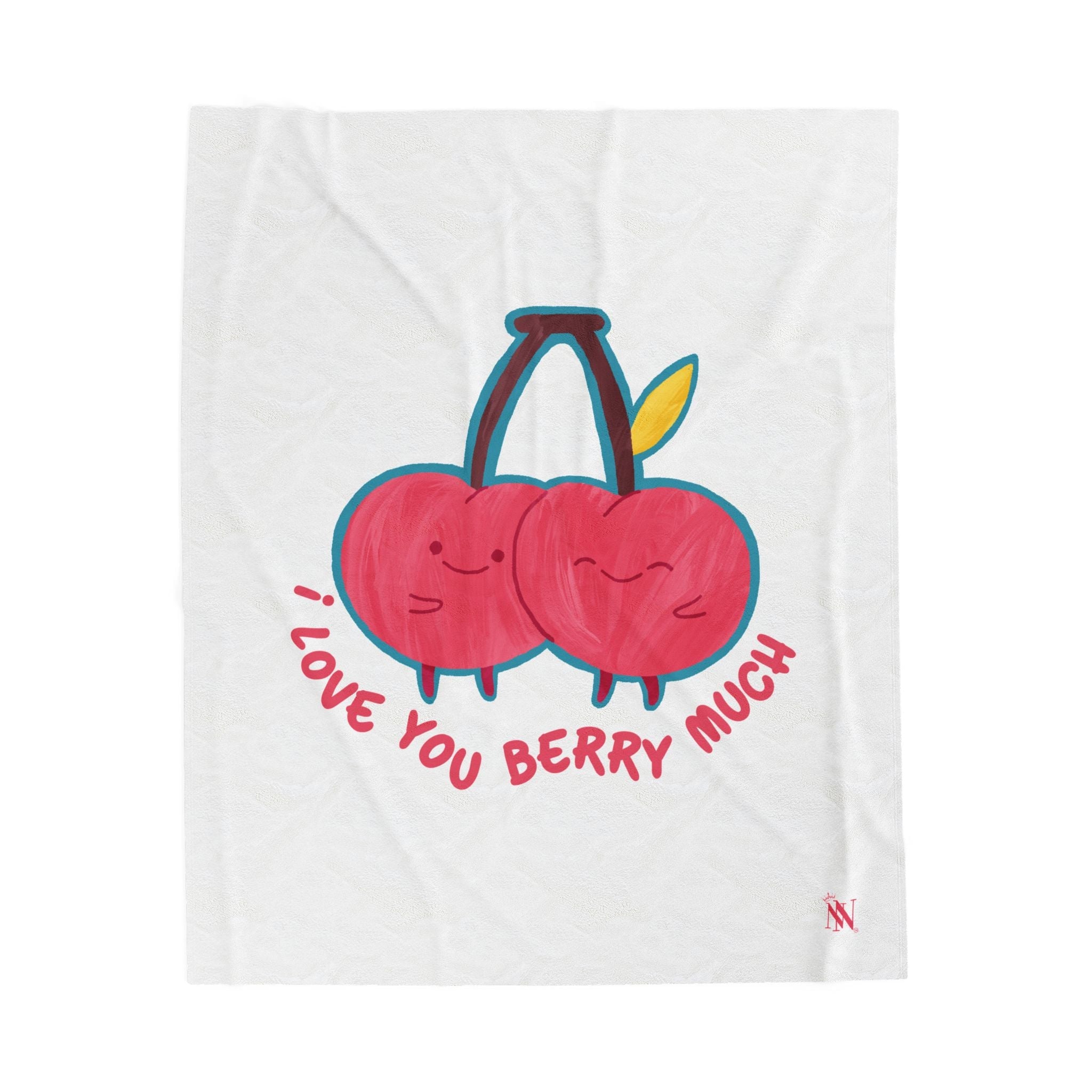 I Love You Berry Much | Mix & Match Fun-Flirty Lovers’ Blankets
