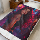 Flirty Girl Graphic | Mix & Match Velveteen Fun-Flirty Lovers’ Blankets