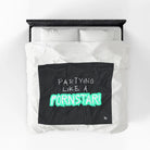 Partying Like a Pornstar | Nectar Napkins Fun-Flirty Lovers’ Blankets