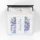 Happy Endings Floral | Mix & Match Fun-Flirty Lovers’ Blankets