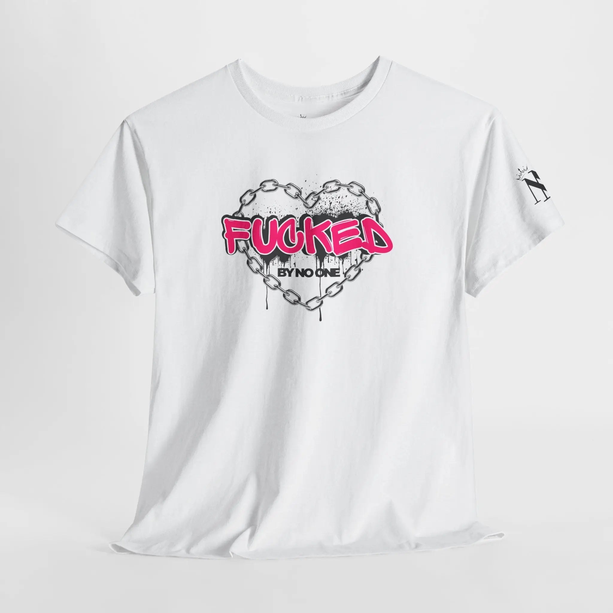 Fucked By No One Couples Sex Gifts 100% Cotton T-Shirt