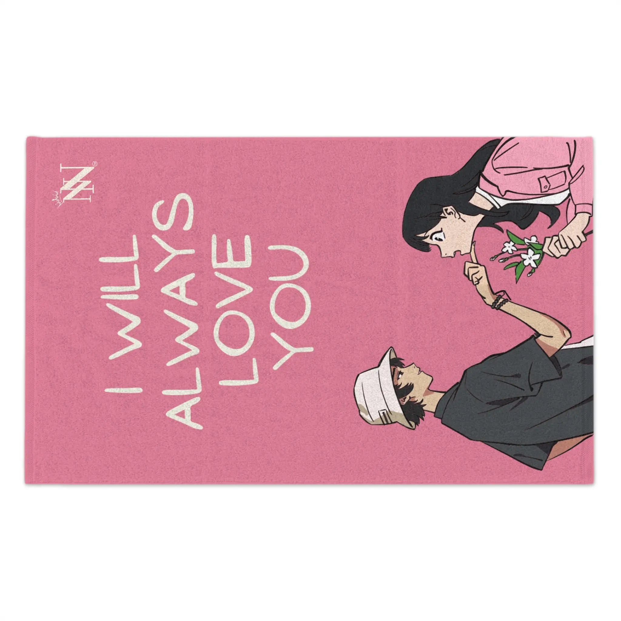I Will Always Love You Anime | Nectar Napkins Fun-Flirty Lovers’ Towels