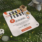 Sushi Feast | Mix Match Fun-Flirty Lovers’ Water-Resistant Blankets