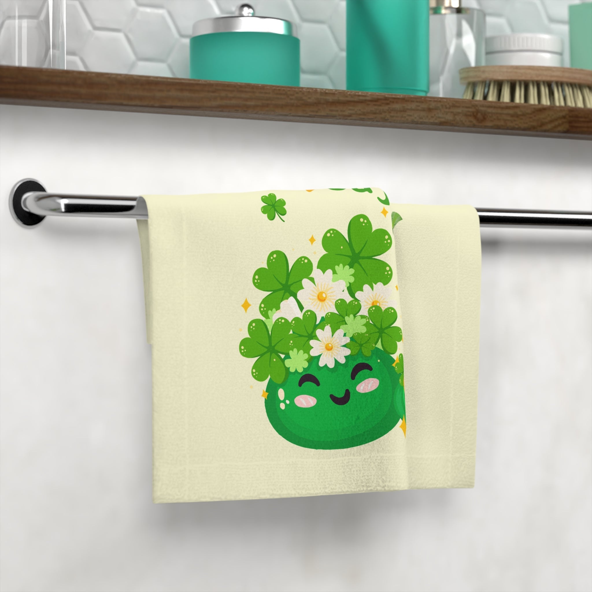 Cute St. Patrick’s Day | Mix & Match Lils’ Fun-Flirty Lovers’ Towels