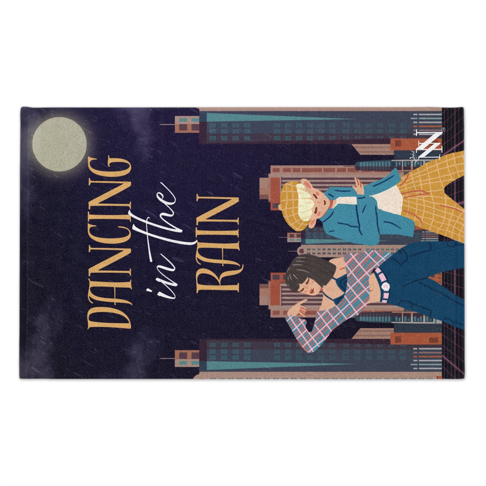 Dancing in the Rain | Mix & Match Soft Fun-Flirty Lovers’ Towels