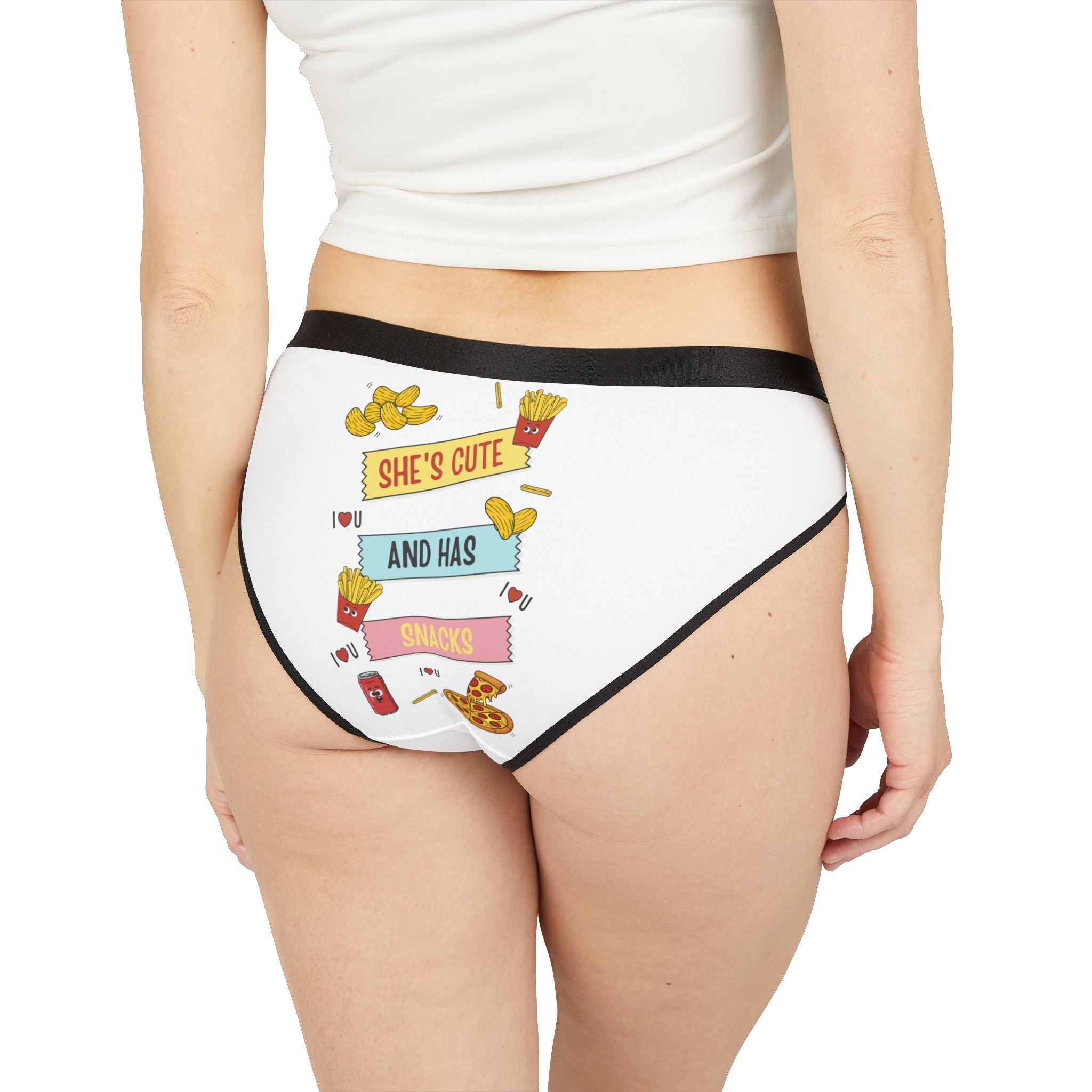 She’s Cute and Has Snacks | Mix & Match Women’s Fun-Flirty Lovers’ Panties
