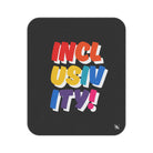 Inclusivity! Rainbow | Mix Match Fun-Flirty Lovers’ Water-Resistant Blankets