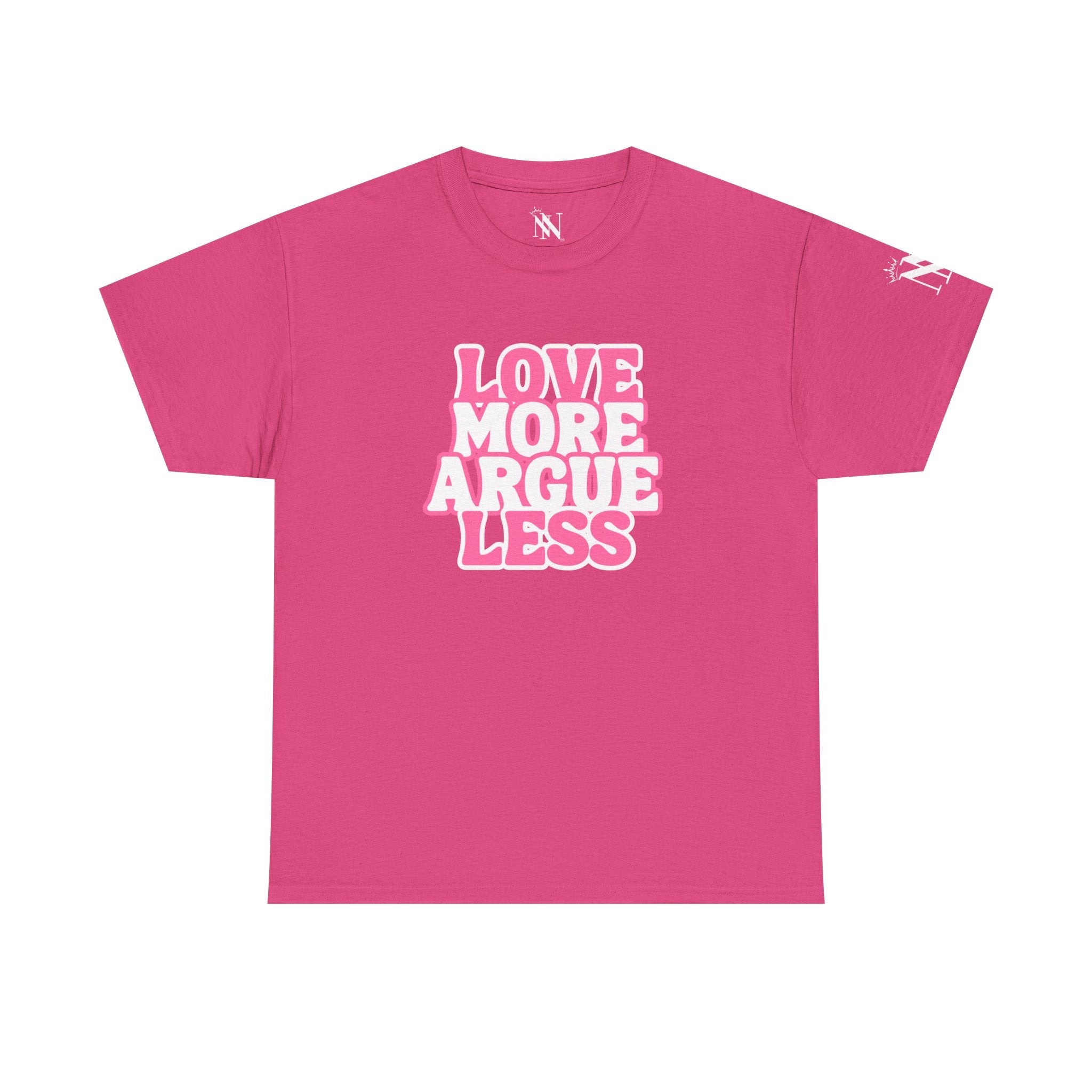 Love More Argue Less Sex Gifts Graphic T-Shirt