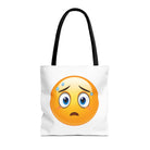 Sweating It Emoji Tote Bag
