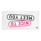 Nice to Meet You | Mix & Match XL Fun-Flirty Lovers’ Towels
