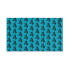 Crown Queen Pattern Teal | Mix & Match Classic Fun-Flirty Lovers’ Towels